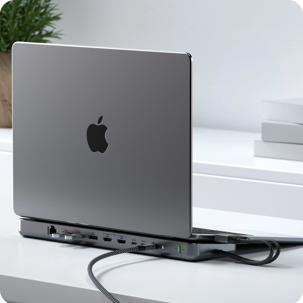 Dual-Dock-Ständer – Dockingstation mit NVMe-SSD-Gehäuse