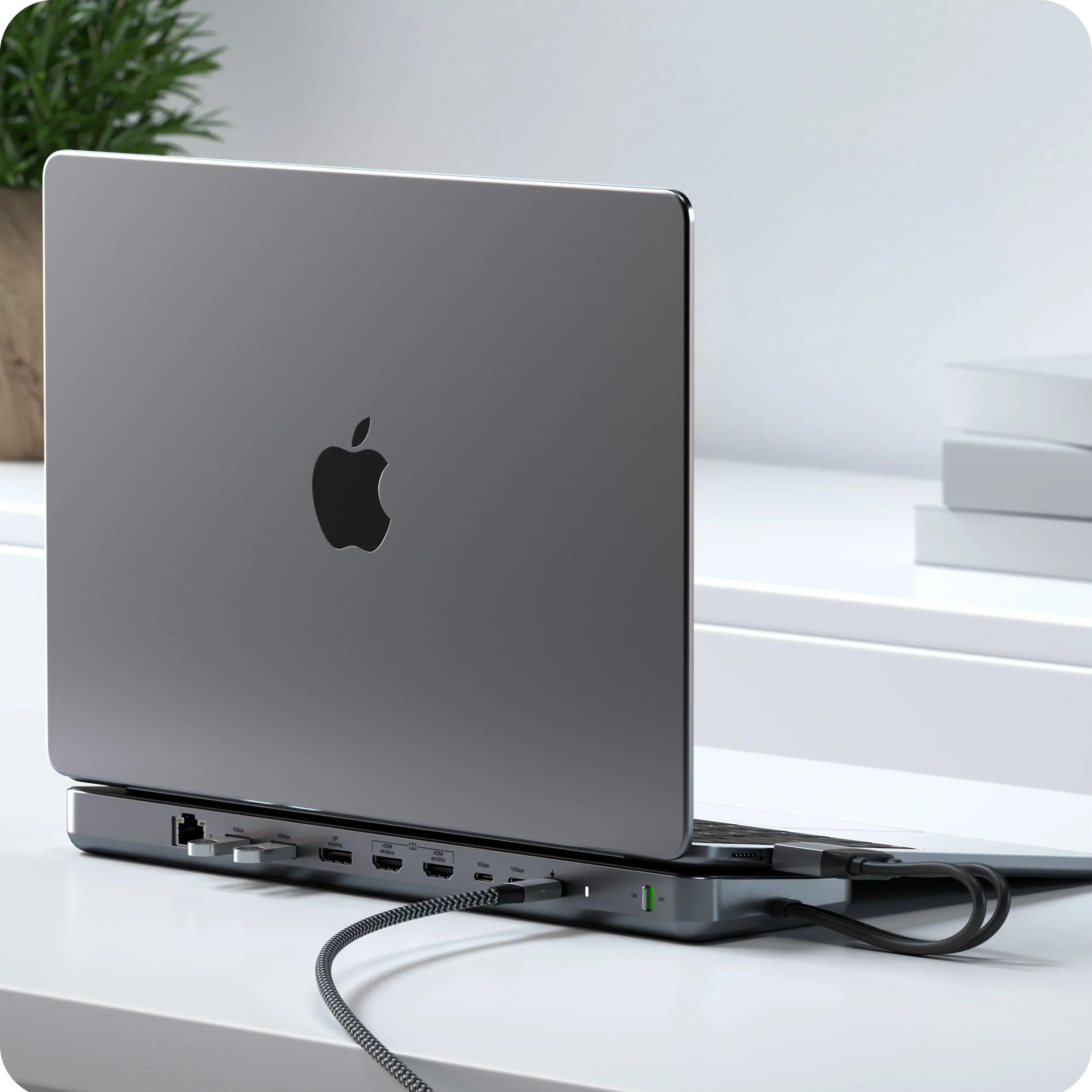 Dual-Dock-Ständer – Dockingstation mit NVMe-SSD-Gehäuse