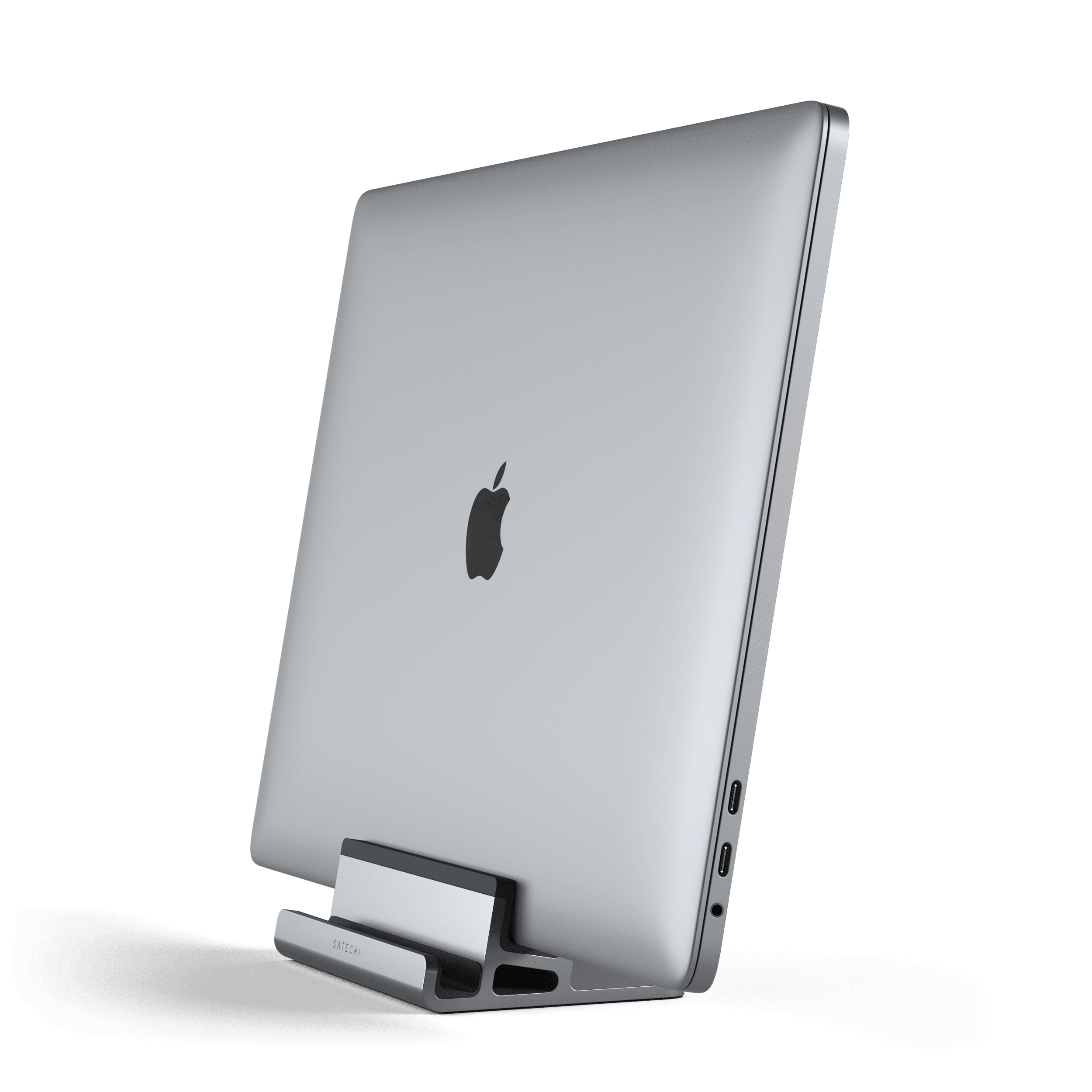 Vertikaler Laptopständer für zwei Laptops