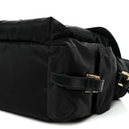 Re-Nylon Large Explore Messenger Bag Black