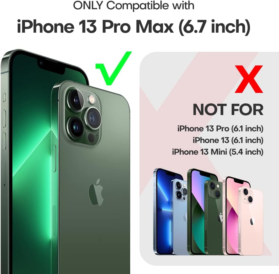 Entronix Case Compatible with iPhone 13 Pro Max - [Flexible] TPU Clear