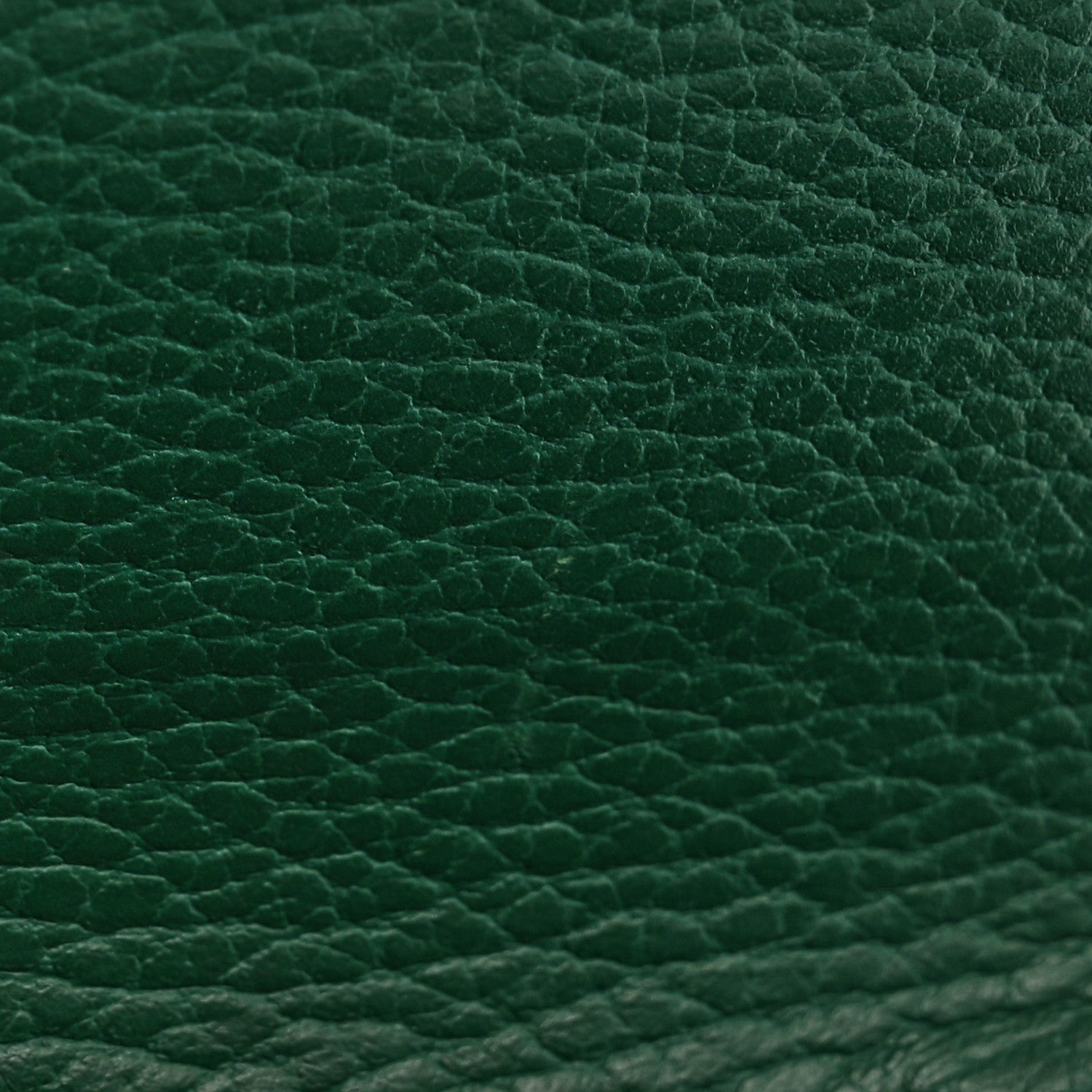 Dollar Calfskin Interlocking G Chain Wallet Emerald