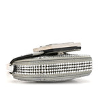 Nubuck Crystal Catalan Mirror Nano Maxi Buckle Baguette Charm Pietra Argento