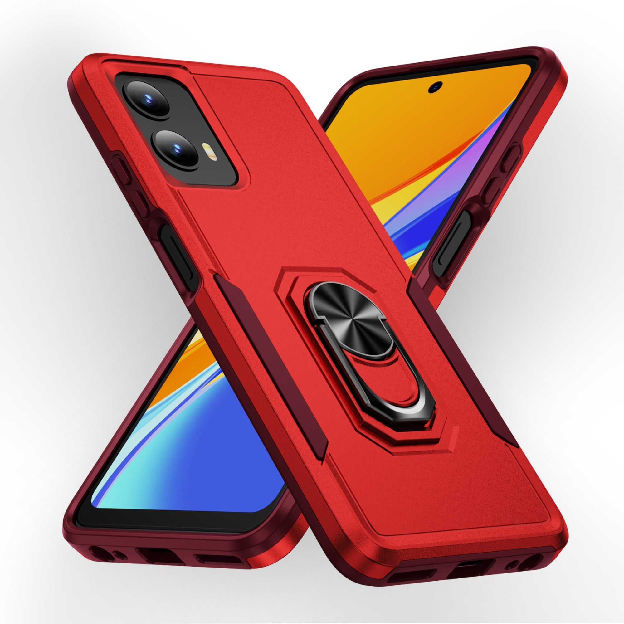 SAHARA - Raider Series Heavy Duty Kickstand Case - Motorola Moto G 5G (2024)