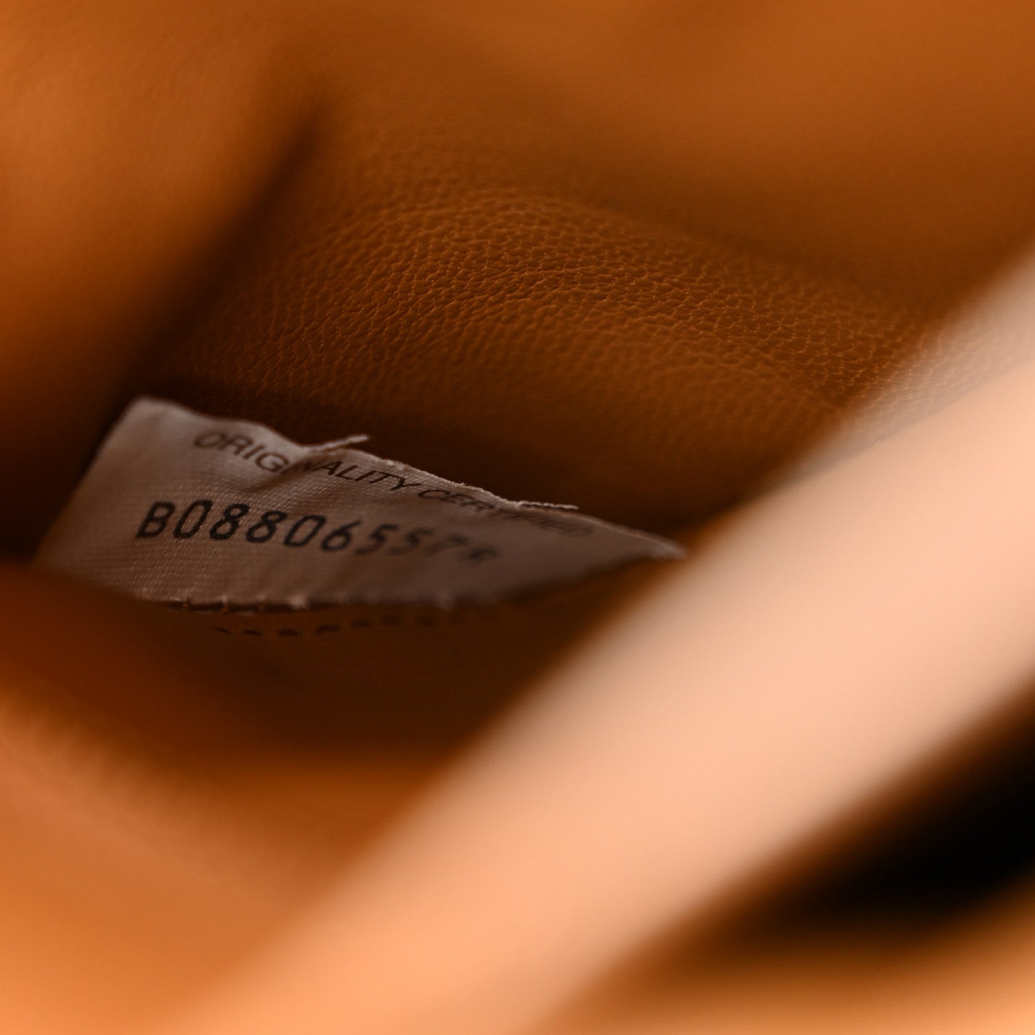 Nappa Maxi Intreccio Padded Cassette Crossbody Bag Caramel