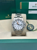 Rolex Oyster Perpetual Explorer II  -  216570 w