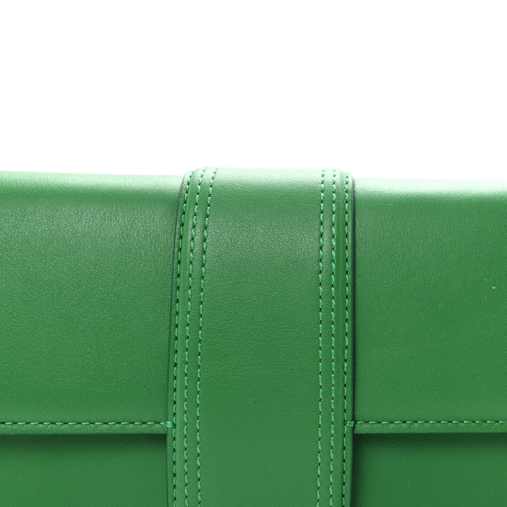 Smooth Calfskin Le Bambino Long Green