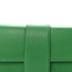 Smooth Calfskin Le Bambino Long Green