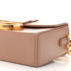 Smooth Calfskin Micro 30 Montaigne Flap Bag Pale Pink