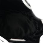 Paillettes Mate Bucket Bag Argento