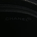 Caviar Quilted Medallion Tote Black