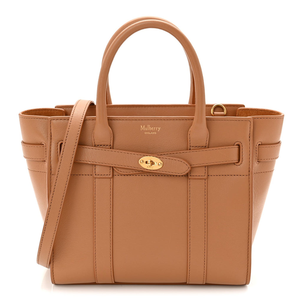 Small Classic Grain Mini Zipped Bayswater Sable