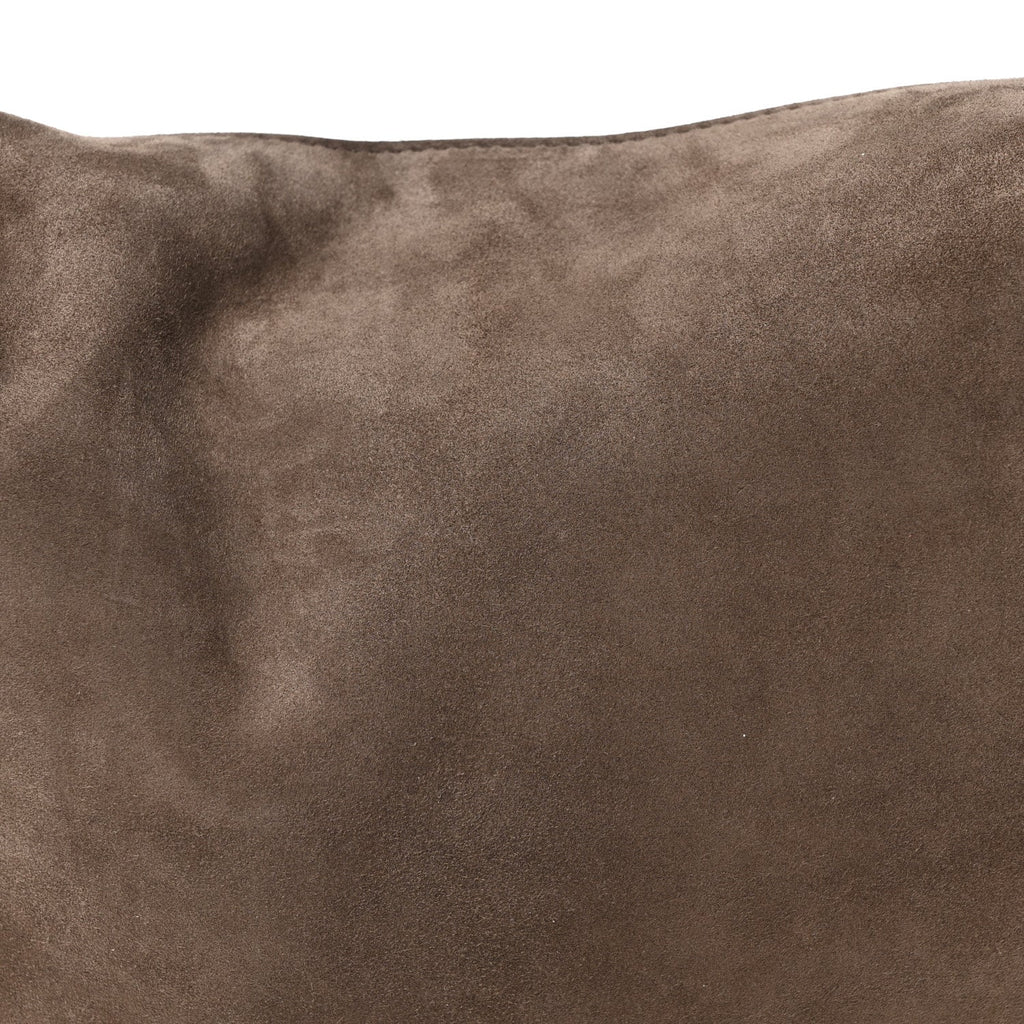 Suede Calfskin Medium Olivia Hobo Toffee