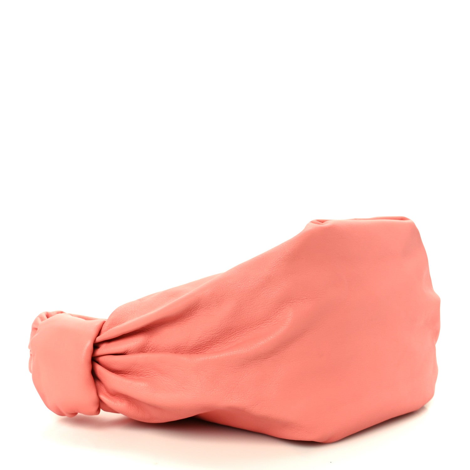 Calfskin Mini Double Knot Bag Peach