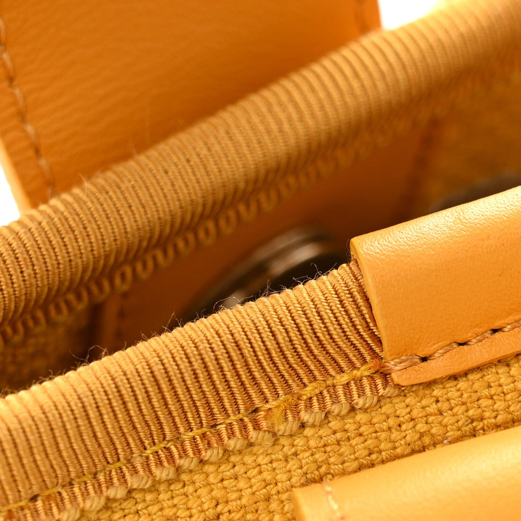 Mixed Fibers Small Deauville Tote Yellow