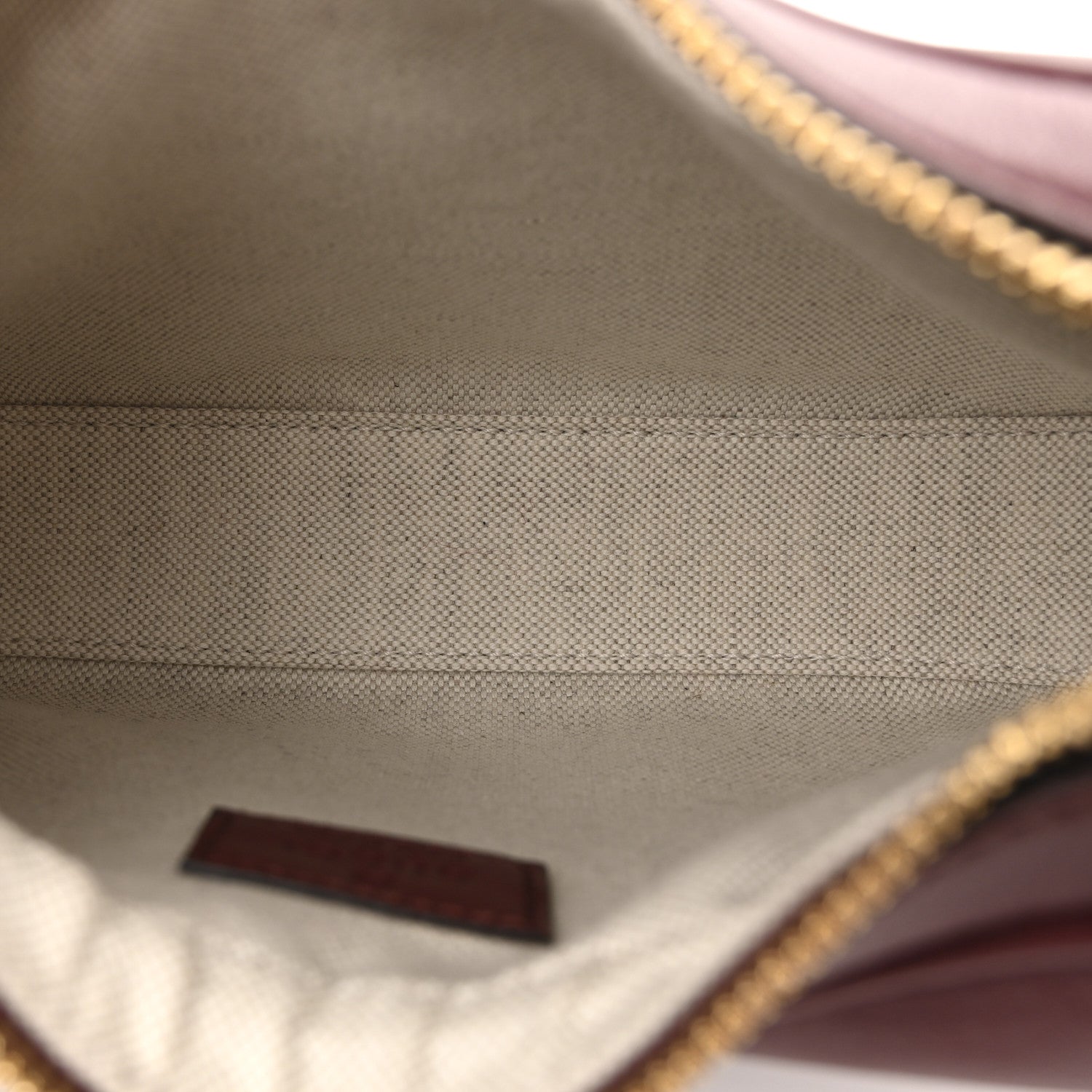 Aria Calfskin Web Small Attache Shoulder Bag Rosso Ancora
