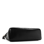 Calfskin Quilted ES Giant Travel Bag Black