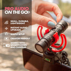 Movo DoubleMic V2 Dual Capsule Shotgun Microphone