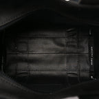 Cotton Canvas Small The Traveler Tote Bag Black
