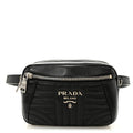 Soft Calfskin Impunture Diagramme Belt Bag Black
