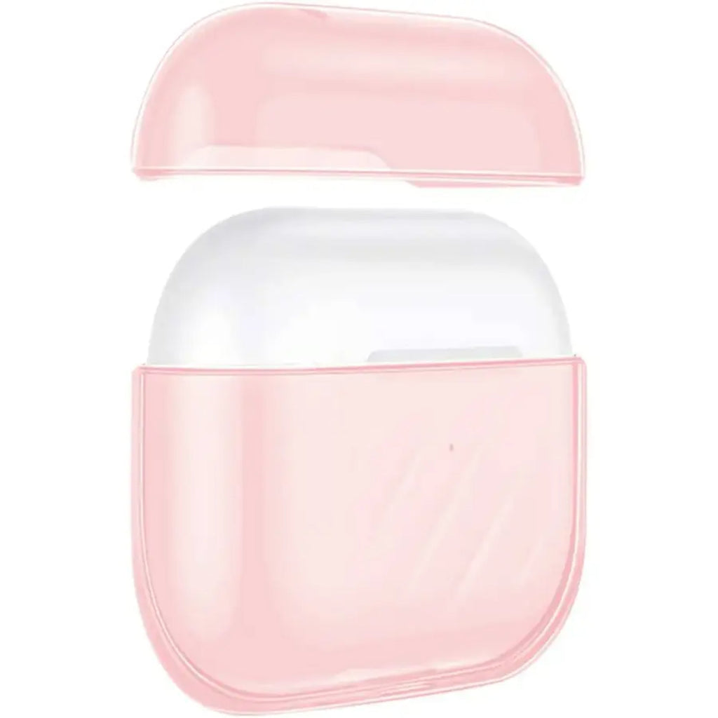SAHARA - Hybrid Flex Series Case for Apple AirPods 3 (3rd Generation) - Transparent Pink