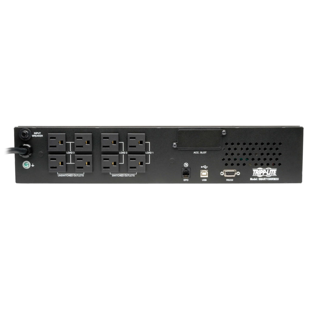 1500VA 1350W 2U 120V 8 Outlet UPS