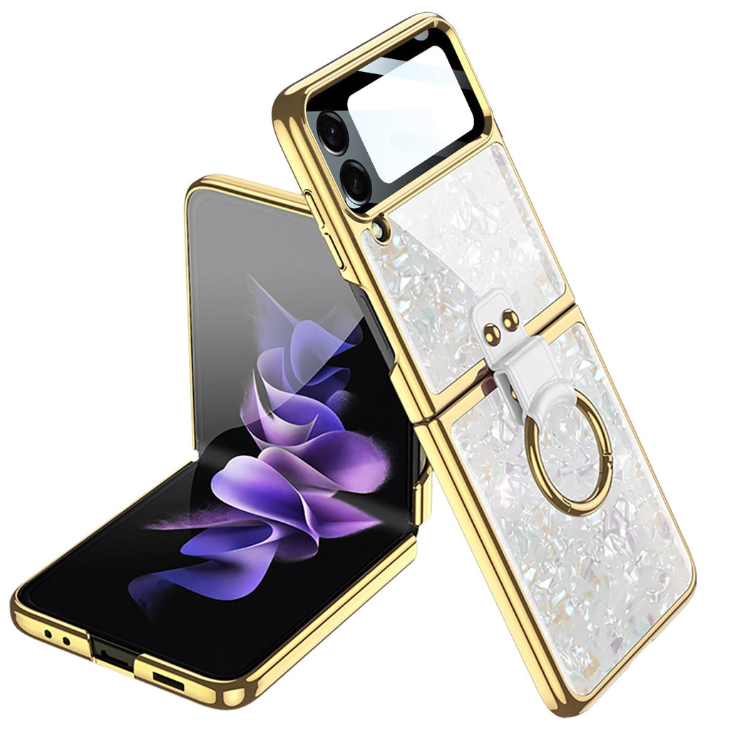 SAHARA - Inspire Series Marble Case with Ring - Samsung Galaxy Z Flip4