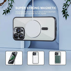 Entronix Bundle Compatible with iPhone 16 Pro Max - [Magnetic] Luxury Glossy Case & 2 Clear Screen Protectors