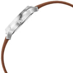 Mondaine Ladies Watch Helvetica No1 Light Brown