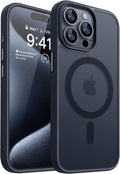 Entronix [Magnetic] Case Compatible with iPhone 15 Pro Max - Translucent Frosted Matte