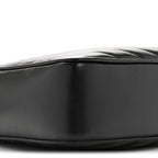 Calfskin Matelasse Monogram Lou Camera Bag Black