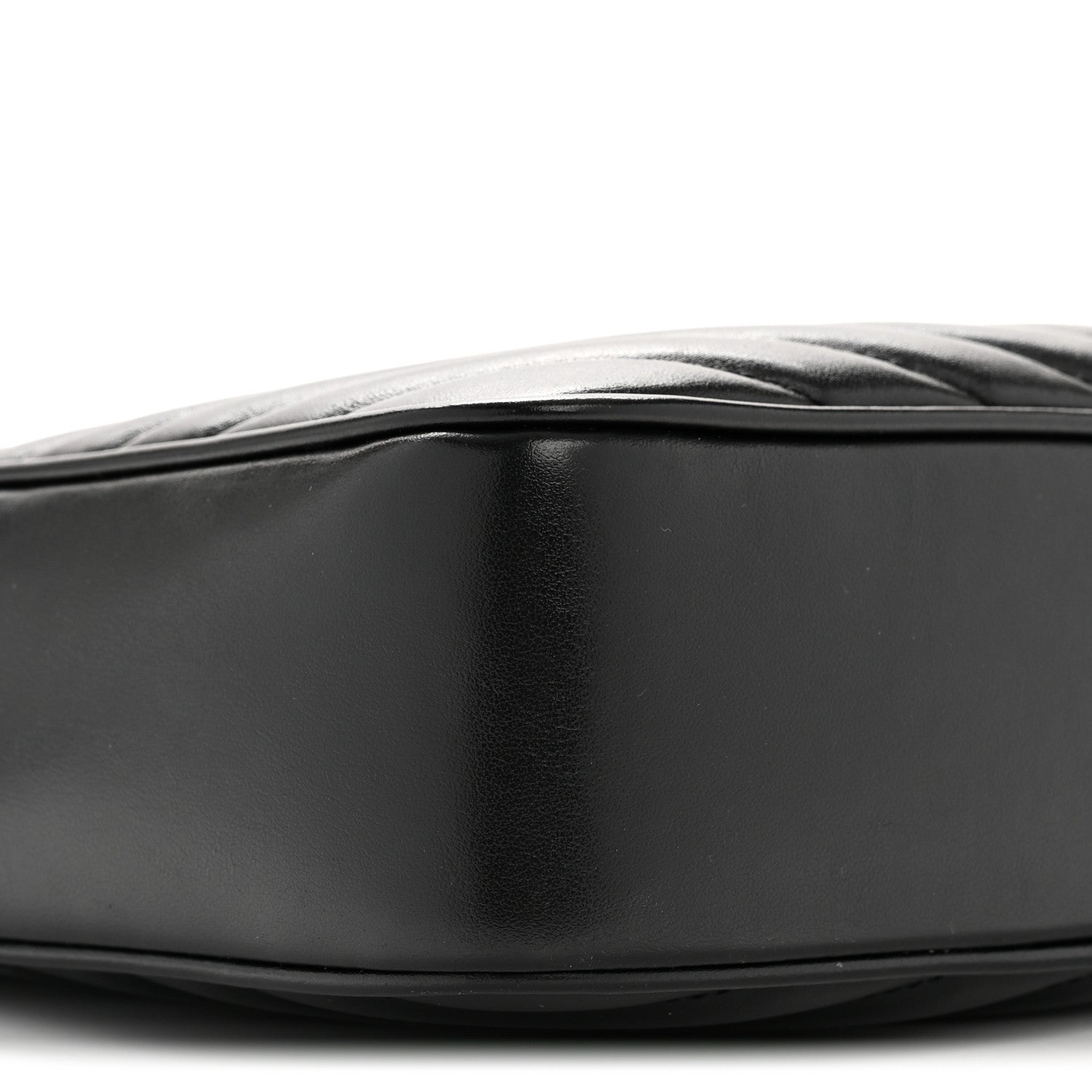 Calfskin Matelasse Monogram Lou Camera Bag Black