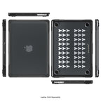 SAHARA -  Raider Series Case for MacBook Pro 16" (2024) - Black/Clear