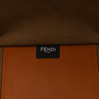 Vitello King Plexiglass Medium Fendi Sunshine Shopper Tote Cuoio