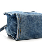 Denim Small Shopping Bag Blue