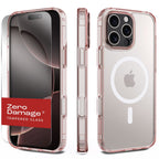 SAHARA - Classic Series Clear Case & Tempered Glass Kit - Apple iPhone 16 Pro