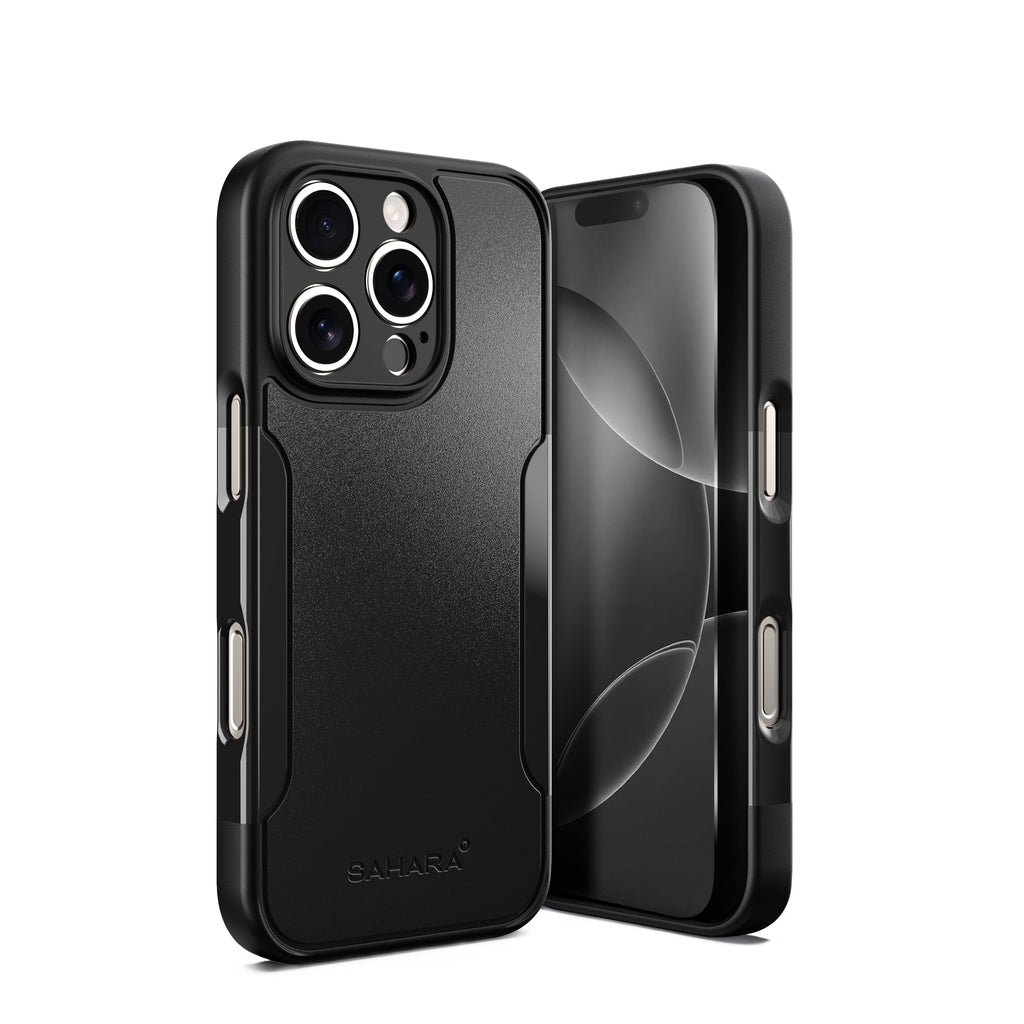 SAHARA - Classic Series Case & Tempered Glass Kit - Apple iPhone 16 Pro