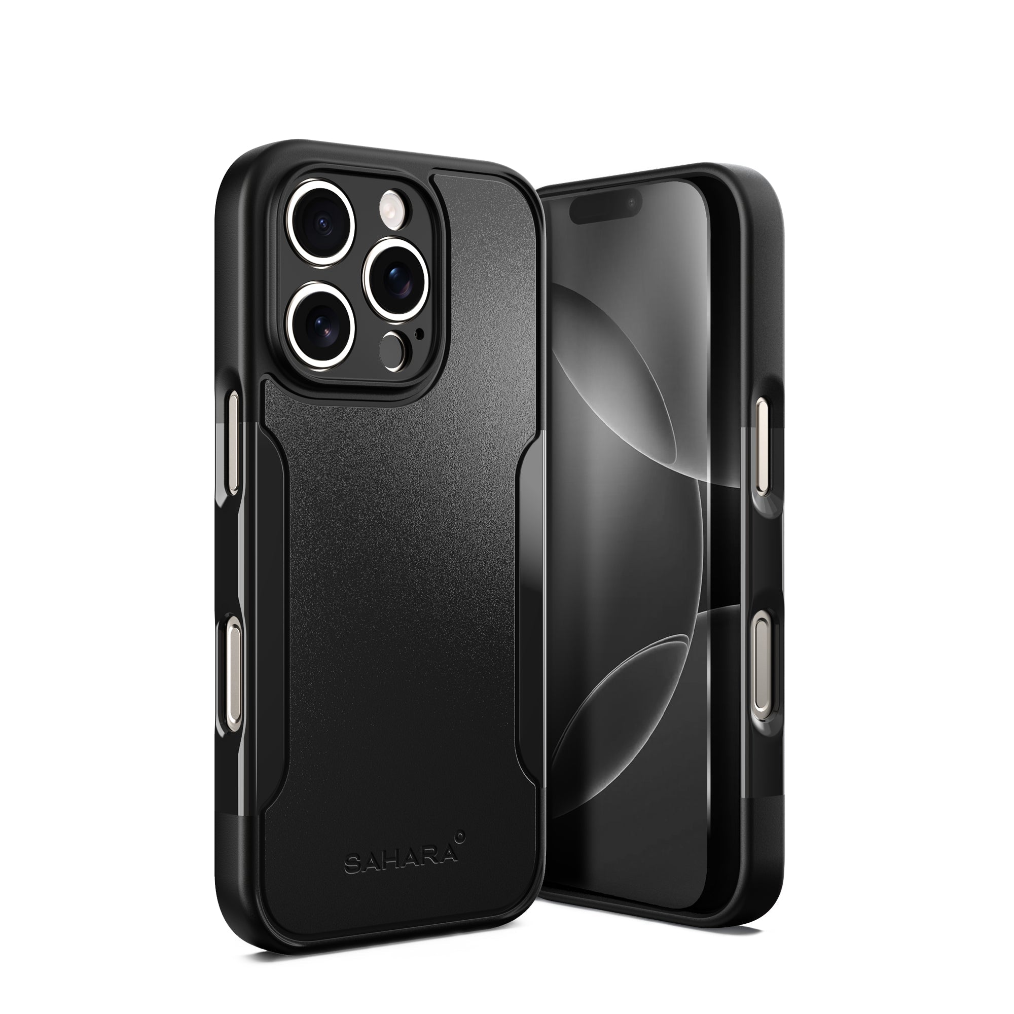 SAHARA - Classic Series Case & Tempered Glass Kit - Apple iPhone 16 Pro