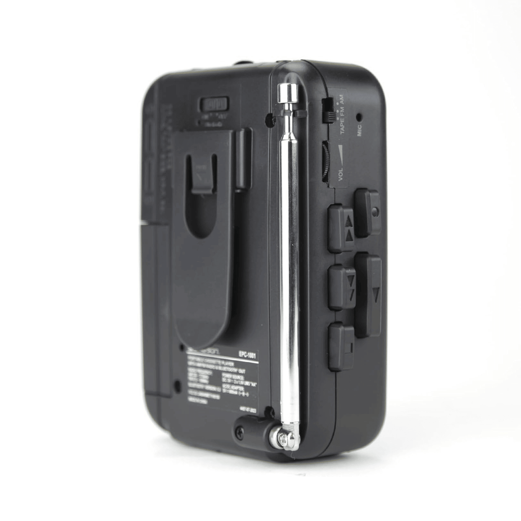 Portable Cassette Player with Bluetooth Out