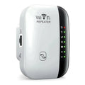 KENRO 300Mbps WiFi Repeater 2.4G Wireless Extender & Booster - White
