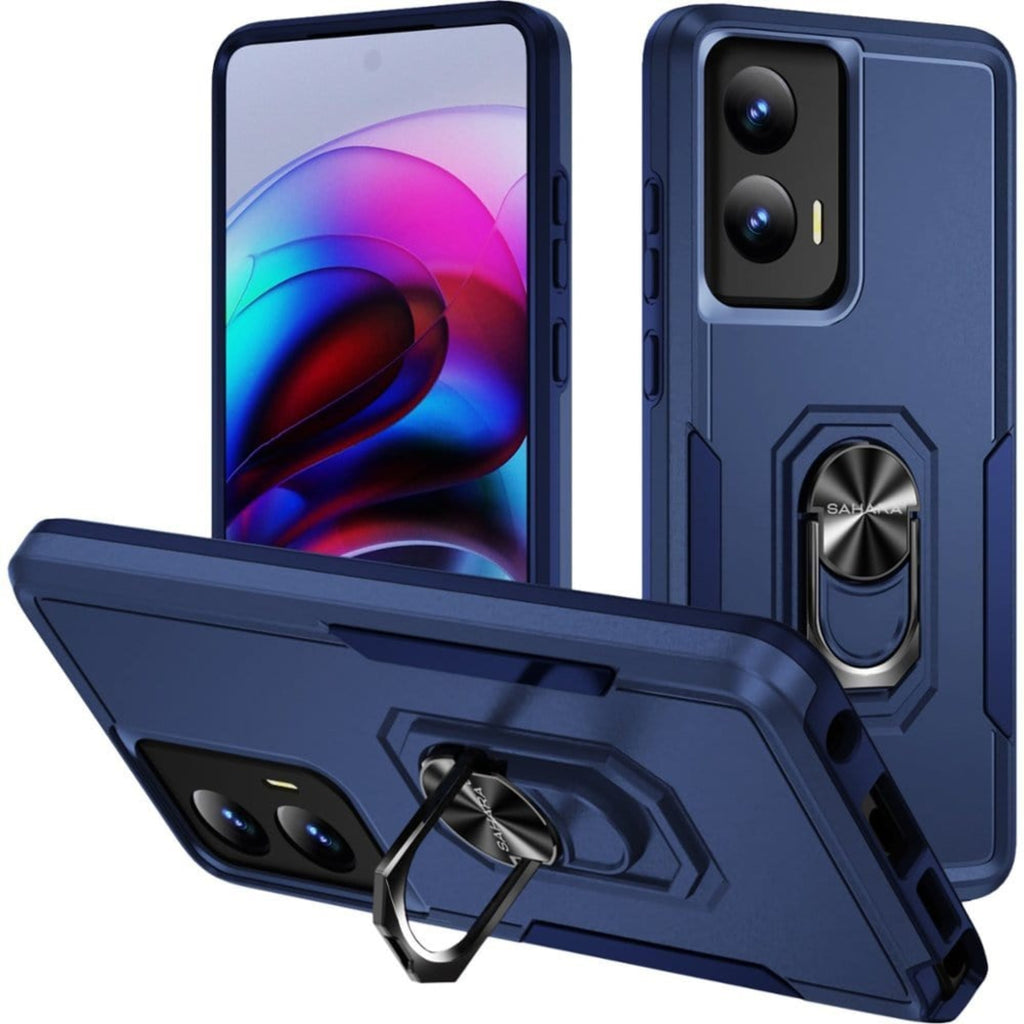 SAHARA - Raider Series Heavy Duty Kickstand Case with Belt Clip - Motorola G Stylus 5G (2024)