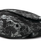 Denim Monogram Web Belt Bag Blue Multicolor
