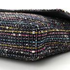 Tweed Small Messenger Flap Navy