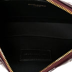 Patent Calfskin Carre Quilted Cassandre Pouch On Chain Purple