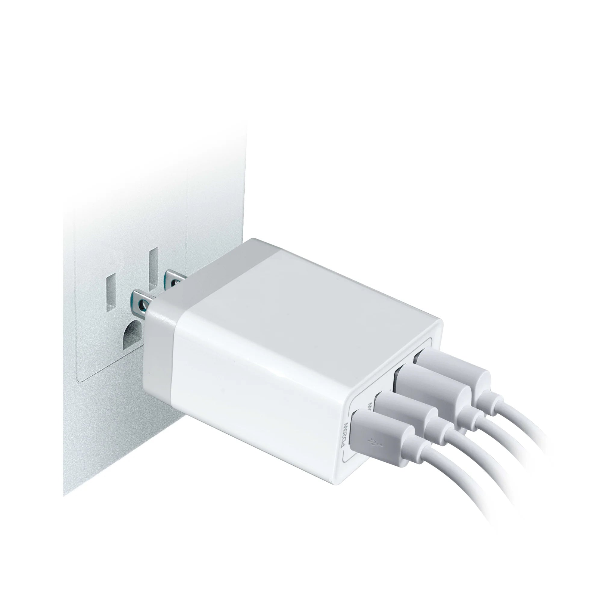 35-Watt 4-Port USB-A and USB-C Wall Charger