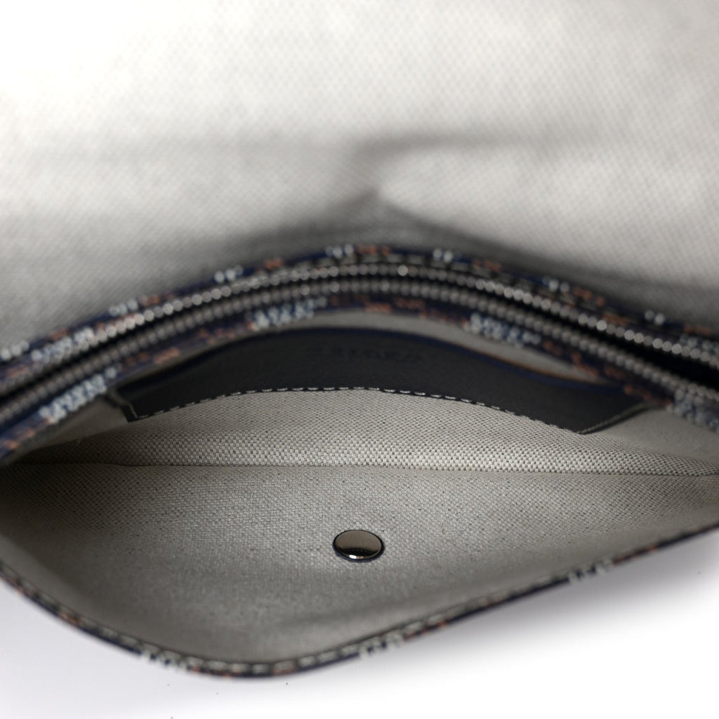 Goyardine Plumet Wallet Clutch Navy
