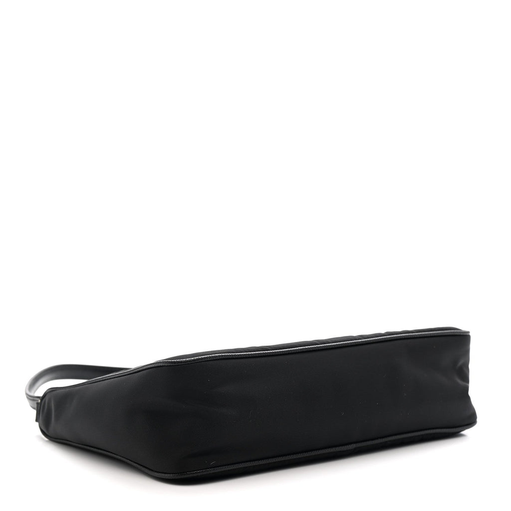 Tessuto Nylon Saffiano Mini Re-Edition 2005 Bag Black