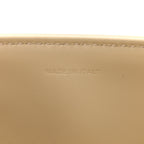 Satinated Calfskin Small 16 Top Handle Bag Beige