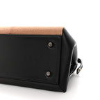Pony Hair Calfskin Medium Edge Shoulder Bag Praline