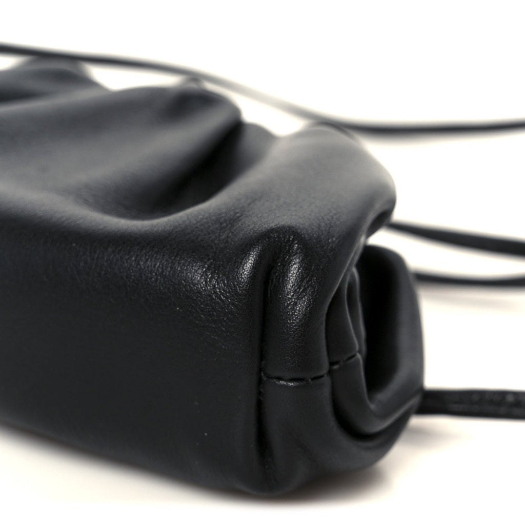 Butter Calfskin Coin Purse Black